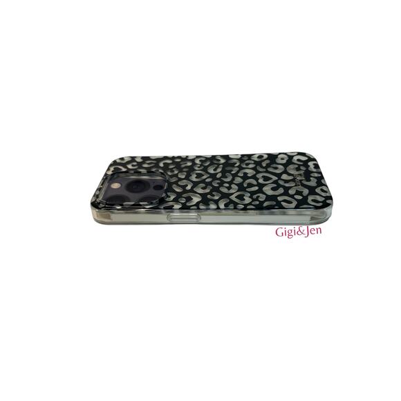 KATE SPADE iPhone 15 Pro Max Clear phone case w Graphic Leopard NEW - Picture 3 of 8